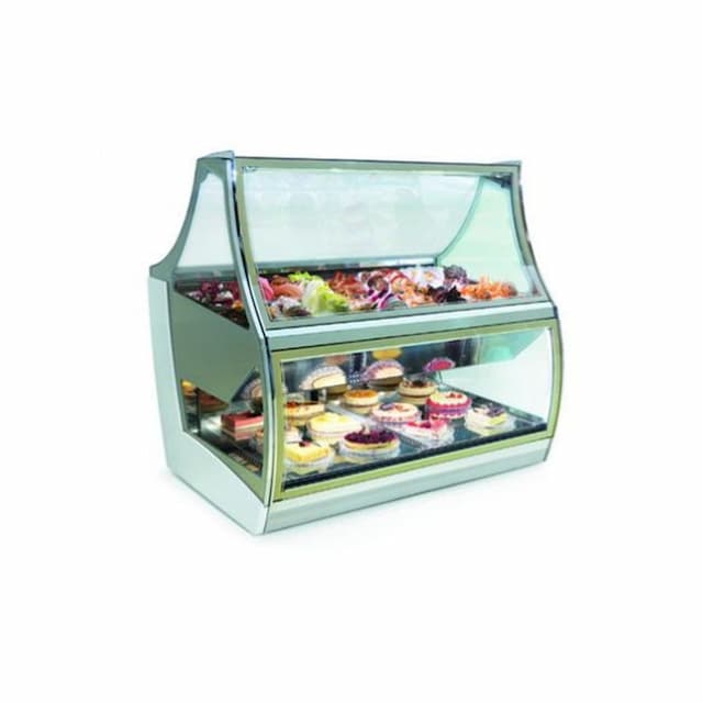 Витрина кондитерская ISA PAGODA ARIA 120 2M RV EXC H135 без агрегата